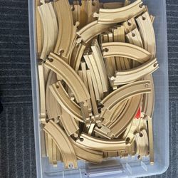 Wooden Train Tracks