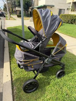 Evenflo Pivot xplore wagon with extra sear