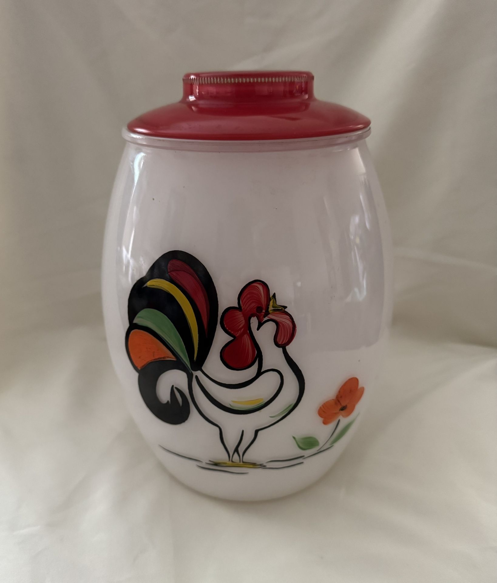 Bartlett Collins Proud Rooster Cookie Jar Canister 