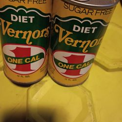 Vintage Diet Vernors One Cal 