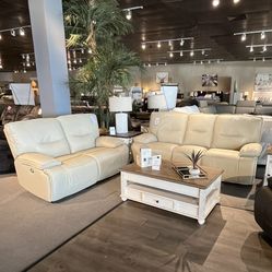 Power Reclining Sofa And Loveseat
