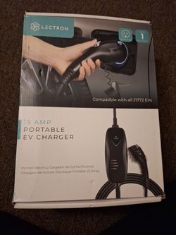 Lectron Portable Ev Charger Lvl 1 J1772 