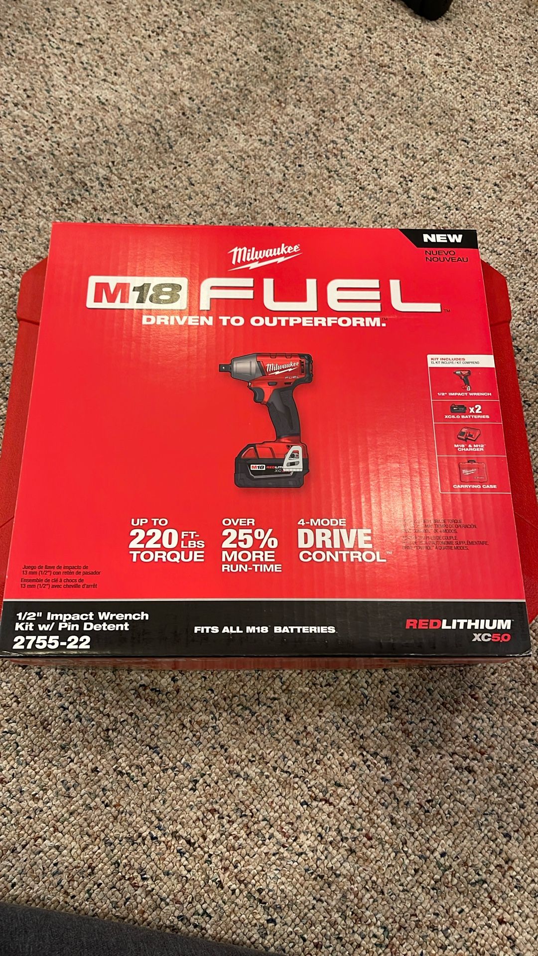 Milwaukee Drill 1/2 Impact Wrench