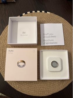 Oura Ring 4 - Size 7 - Gold