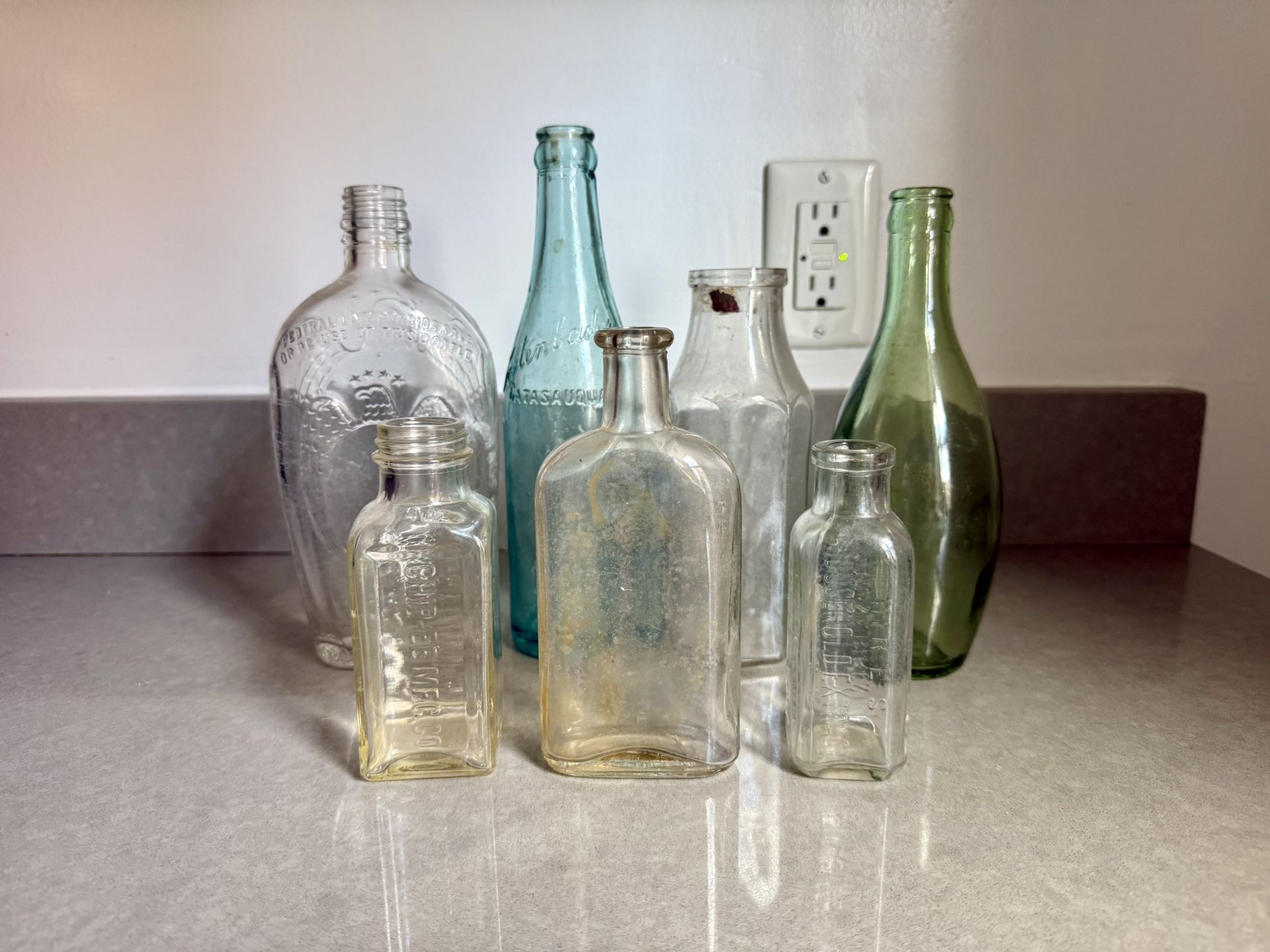 Set of Antique Bottles