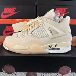 NEW Nike Jordan 4 Retro Off-White Sail Size 10W/8.5M