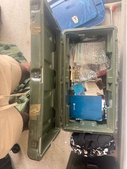 Military footlocker