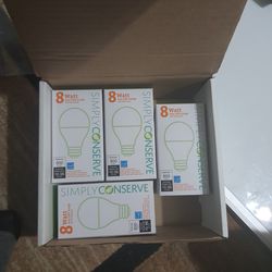 Simply conserve 8 watt bulbs