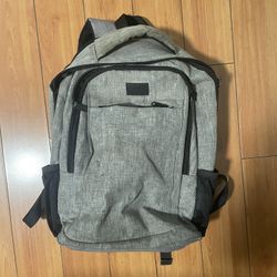 Grey backpack 