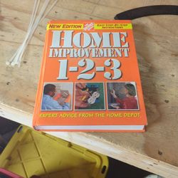 Home Depot Handy Fix It Improvement Book. 