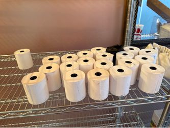 20 white thermal receipt paper for pos machine