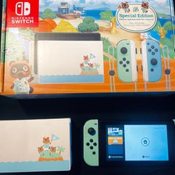 Nintendo Switch Animal Crossing New Horizon Special Edition