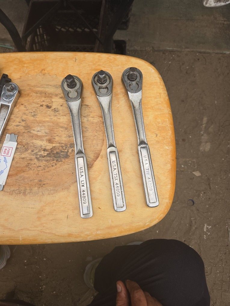 VINTAGE CRAFTSMAN 1/2" DRIVE RATCHETS