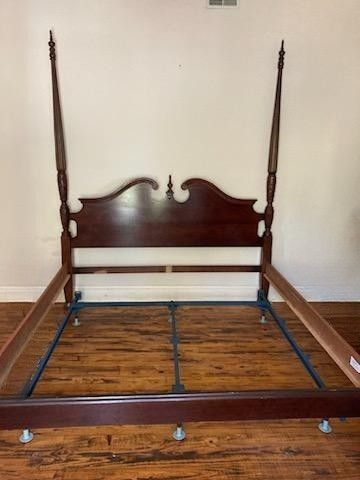 Queen Anne 4 Poster King Size Bed 