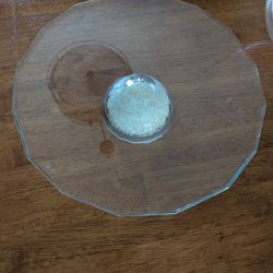 Glass Cake Plate