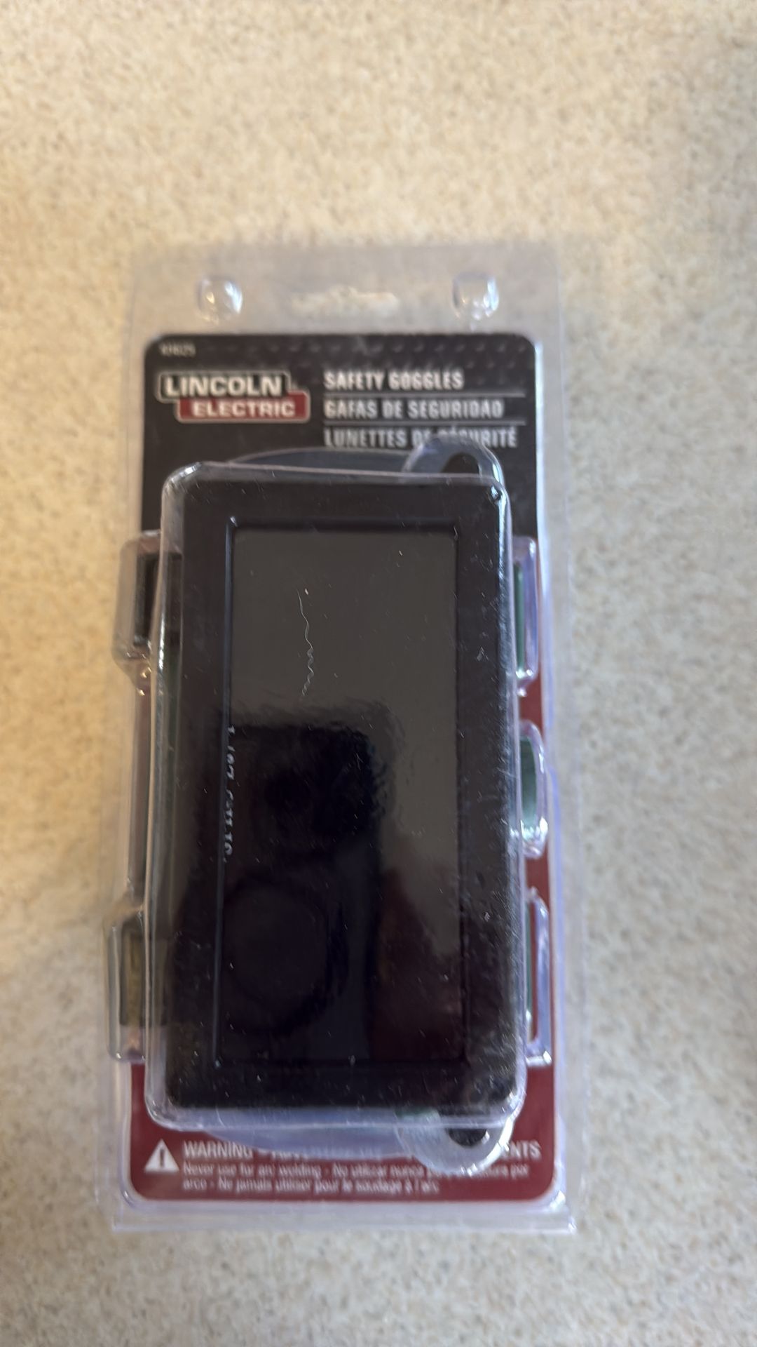 LINCOLN ELECTRIC SAFETY GOGGLES KH625