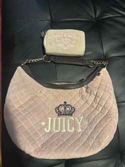 pink juicy couture purse and wallet