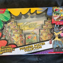 Ascended Heroes Premium Poster Collection (mega Lucario)