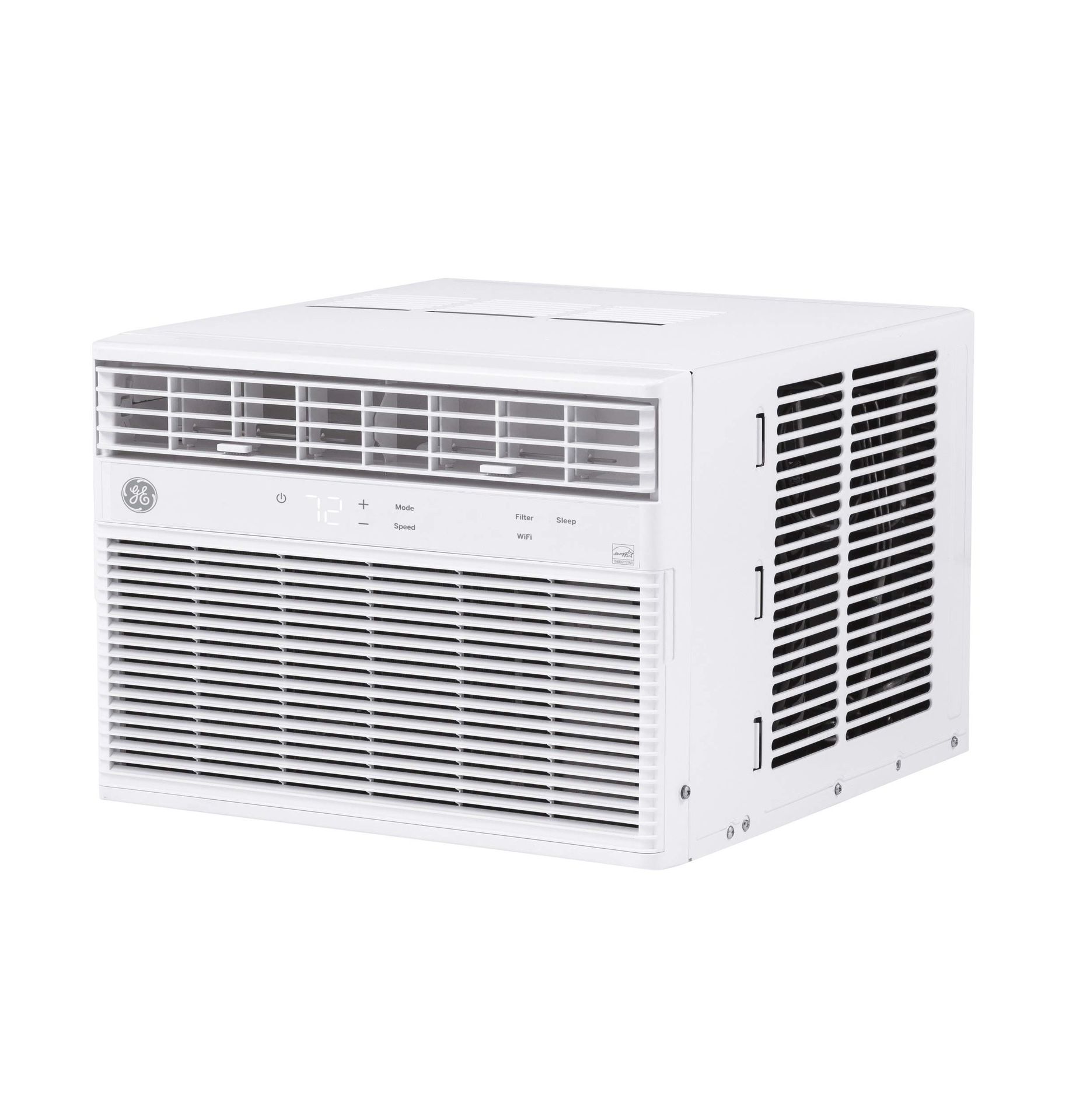 New, GE Window Air Conditioner 8000 BTU, Wi-Fi Enabled, Energy-Efficient Cooling for Medium Room