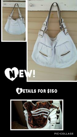 PRICE DROP! NEW DESIGNER LEATHER PURSE RETAILS FOR OVER $175 comes w/ dust bag