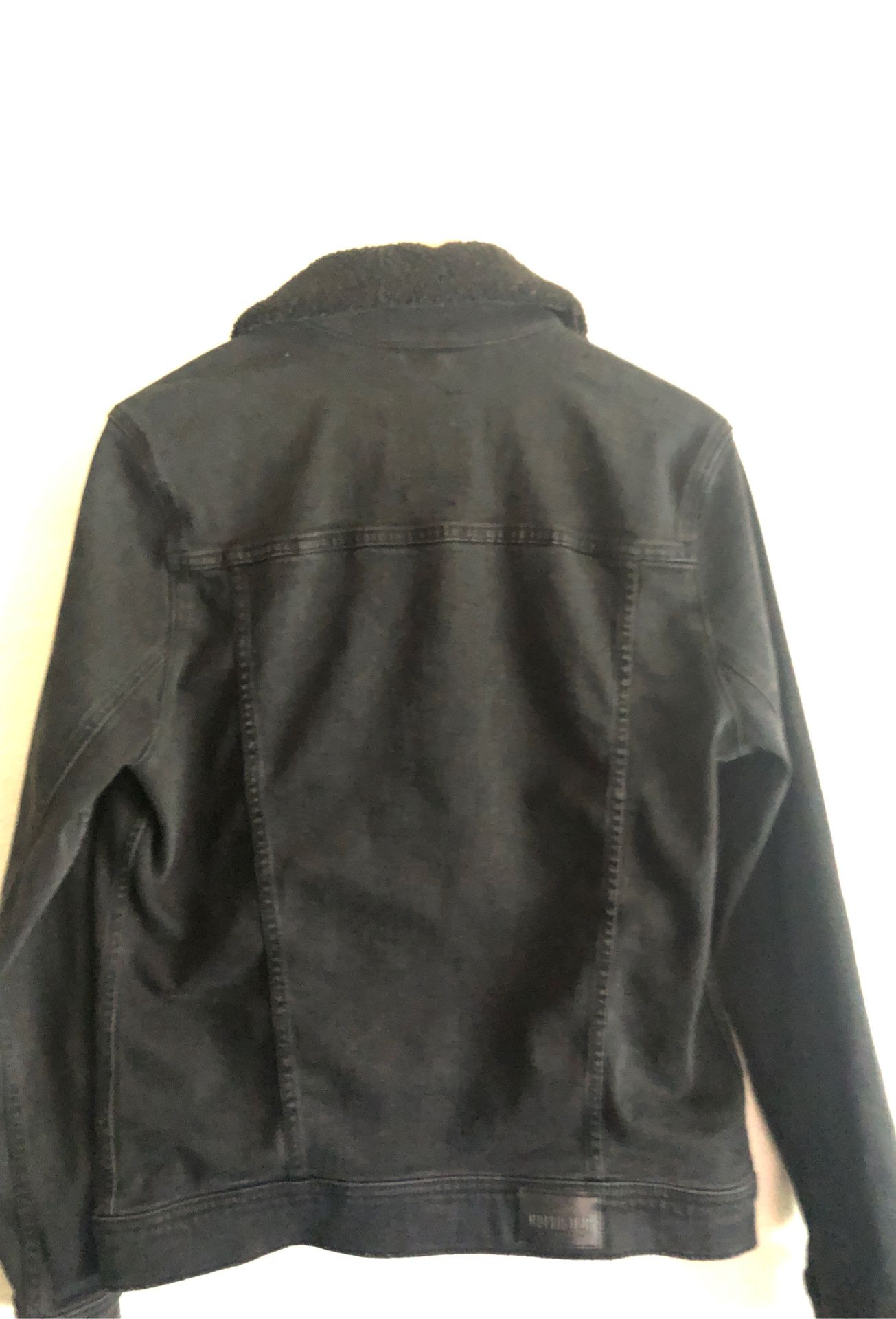 Black jean jacket