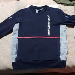 Long Sleeve Bmw Sport Shirt/ Light Jacket Sweet Top
