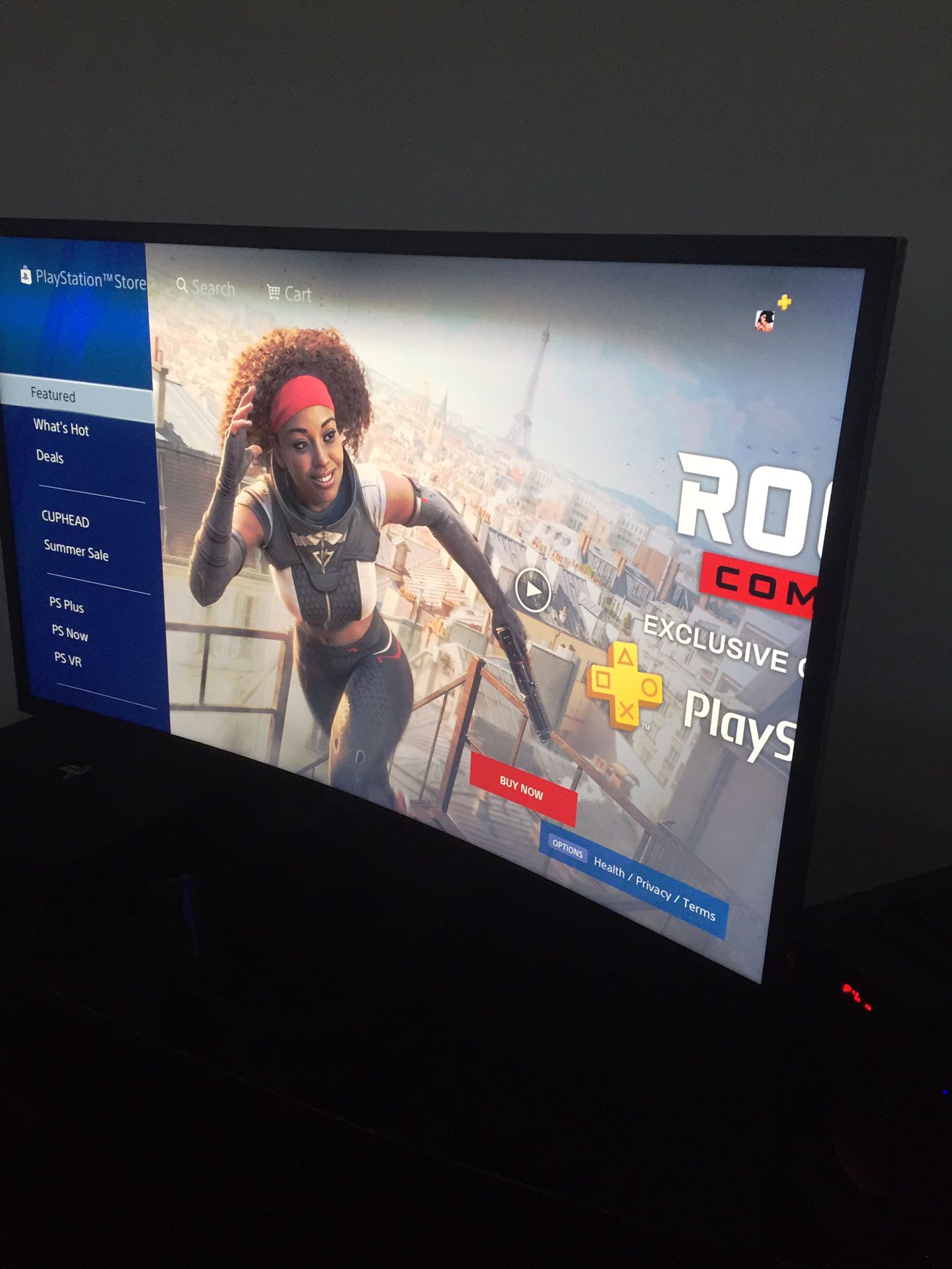 Samsung 32” curved 144hz gaming monitor