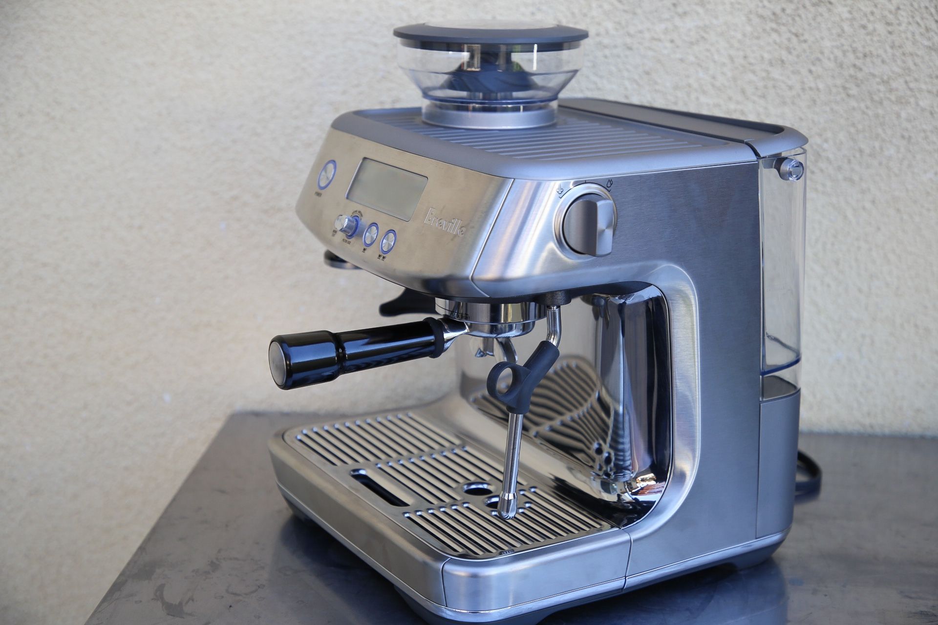 NEW Breville BES878BSS Barista Pro Espresso Coffee Machine, Brushed