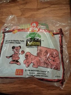 1998 McDonald's Happy Meal Toy Disney Animal Kingdom