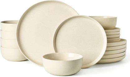18-Piece Stoneware Dinnerware Set for 6