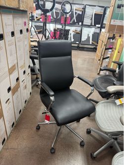 NEW ARRIVAL! Office Star Pro-Line II Executive Office Chair - Black