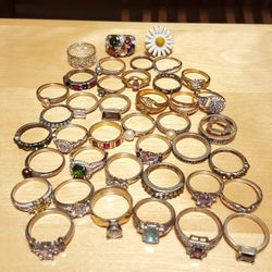 Rings Jewelry  Lot