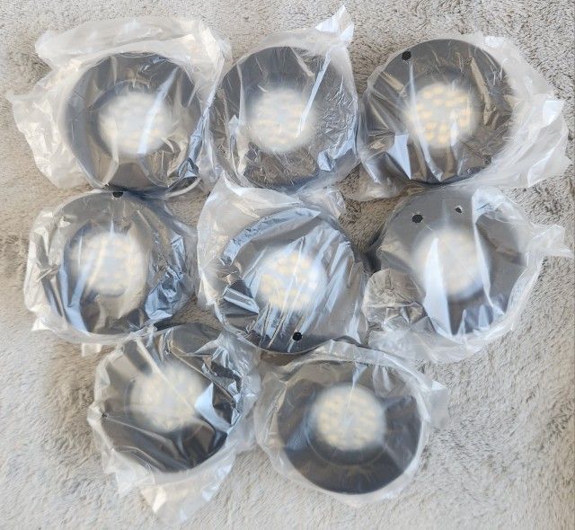 Lot of 7 New LED Surface Mount Lights