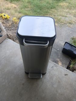 Joseph Joseph Stainless Steel Step Trash Can