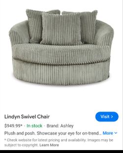Swivel To Round Couch/Chair