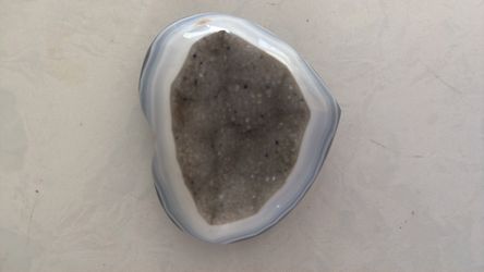 Druzy Agate Heart
