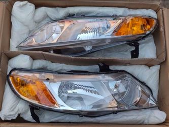 06-11 Honda Civic Headlights Luces Micas Calaveras Faros Faroles Focos Headlamps