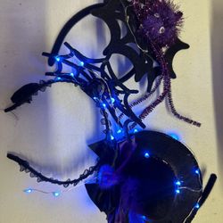 Spooky Halloween Headbands With Led Lights