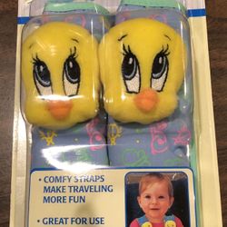 Looney tunes car seat straps..!!!