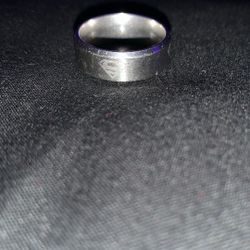 Silver Wedding Band