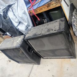 4x12 empty guitar cabinets slanted