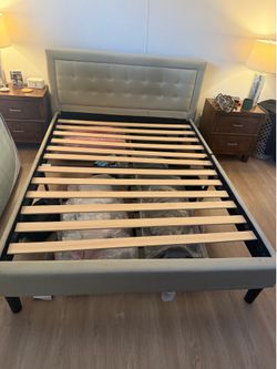 Queen bed frame