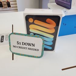 Apple IPad Mini 6th Gen - Pay $1 DOWN AVAILABLE - NO CREDIT NEEDED