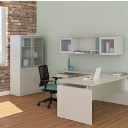 Mayline Medina - bookcase and filing cabinet (2pc) and small cabinet M