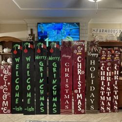 Disney Inspired Porch Signs Also Grinch