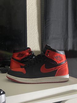 Jordan 1 Satin Bred Size 12 Women 10.5 Mens
