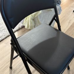 Black Chair with padding