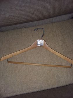 Vintage wood hanger