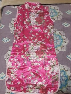 Dress chinese size 10 kids