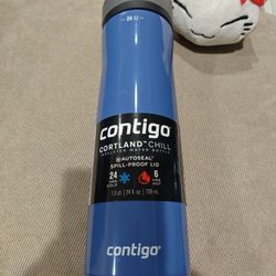 Contigo Cortland Chill Insulated Water Bottle 24 Ounces Brand New Condition